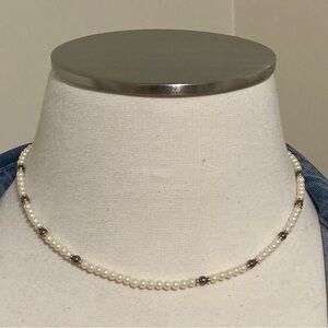 MONET FAUX PEARL NECKLACE